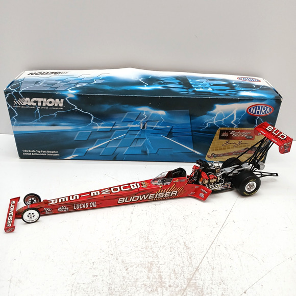 2006 BRANDON BERNSTEIN Budweiser/ Lucas Oil Top Fuel Dragster Diecast 1/24 - Picture 1 of 16
